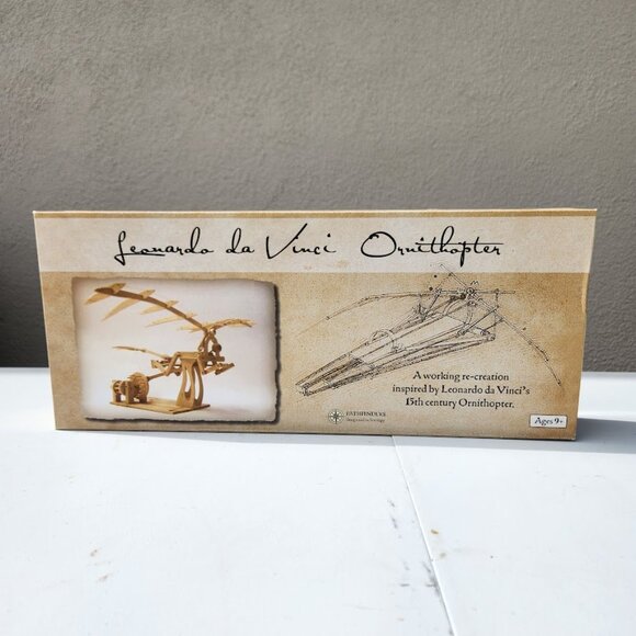 Pathfinders STEM Kit Leonardo da Vinci Ornithopter Model Set 3D Puzzle Engineeri - Picture 1 of 16